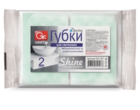 910-107 Губка для сантехники 120*70*55 GRIFON, 2шт в уп 