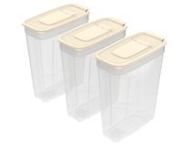 Набор контейнеров для сыпучих продуктов №9 (1,8л×3шт) АП744
